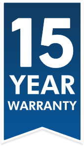 15 Year Warranty